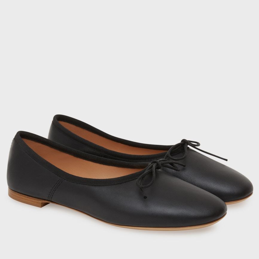 Women\'s Mansur Gavriel Dream Ballerina Ballet Flats Black | AU 5412GN